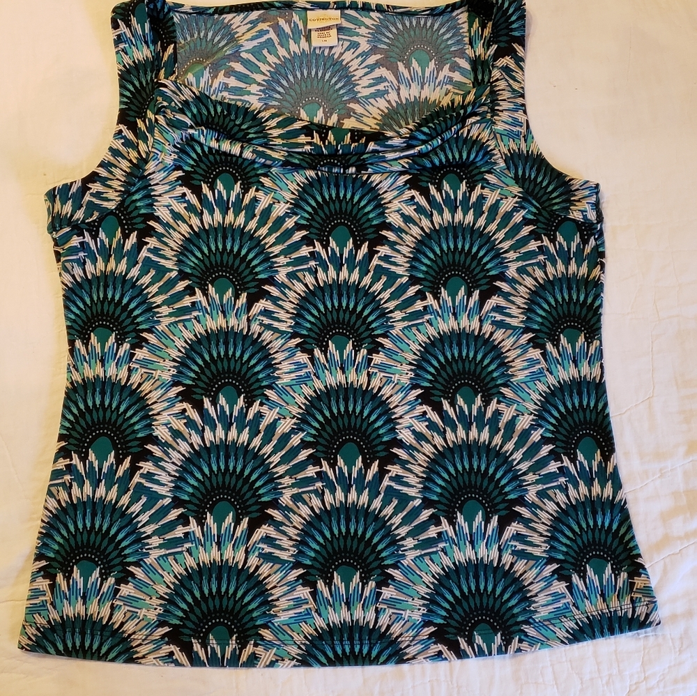 Colorful, classy top